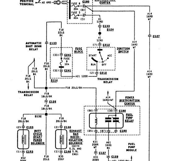 Dodge RAM 1500 Questions - No power to fuel pump - CarGurus Dodge Ram 1500 Ignition Switch Wiring Diagram CarGurus