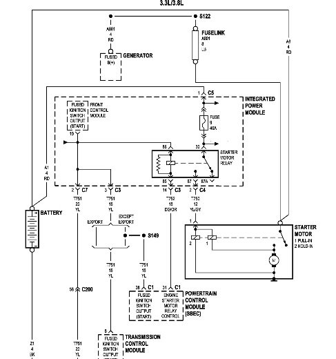 Wiring Diagram For 1998 Dodge Caravan Database - Wiring Diagram Sample