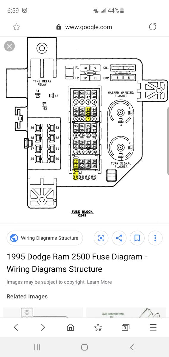 Dodge Ram 3500 Questions Relays Inside Cab Fuse Box Cargurus