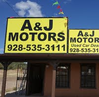 A And J Motors logo