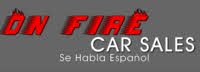 On Fire Car Sales logo