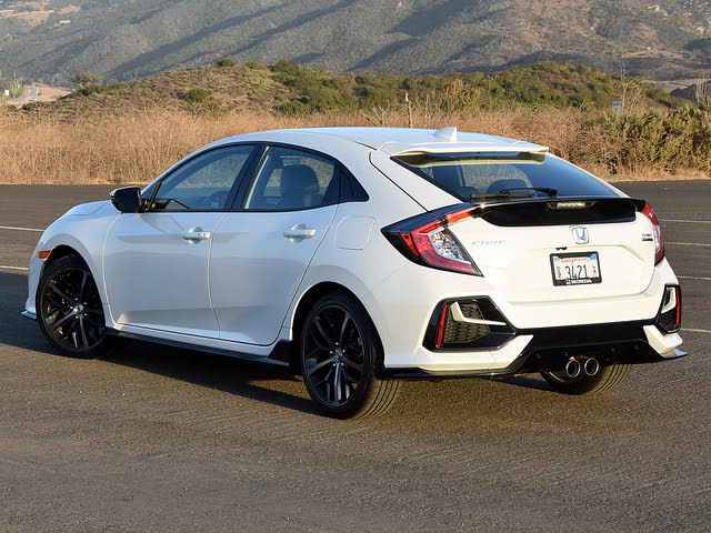 2020 Honda Civic Hatchback Test Drive Review - CarGurus