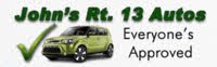 John's Route 13 Autos logo