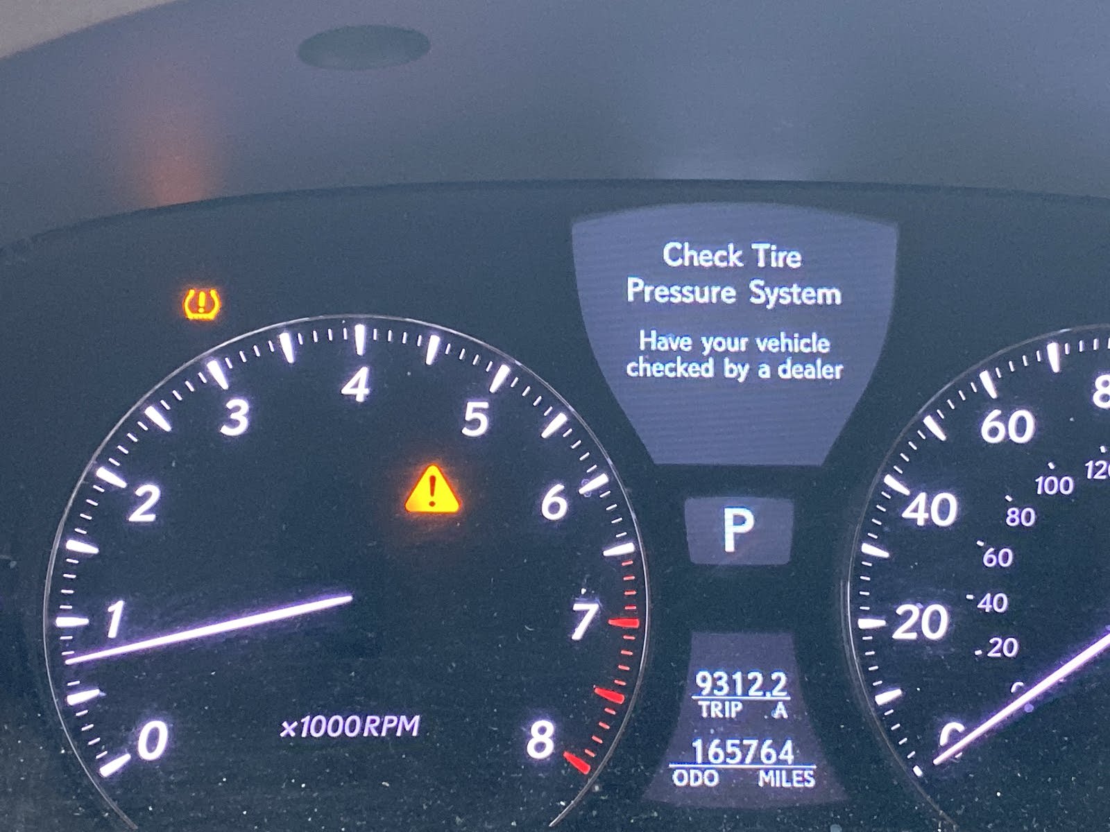 Lexus LS 460 Questions 2008 Lexus 460 Ls “Check Tire Pressure System