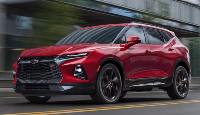 The new Chevrolet Blazer in Nashville