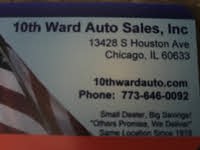 10TH Ward Auto Sales logo