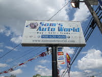 Sam's Auto World logo