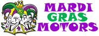 Mardi Gras Motors logo