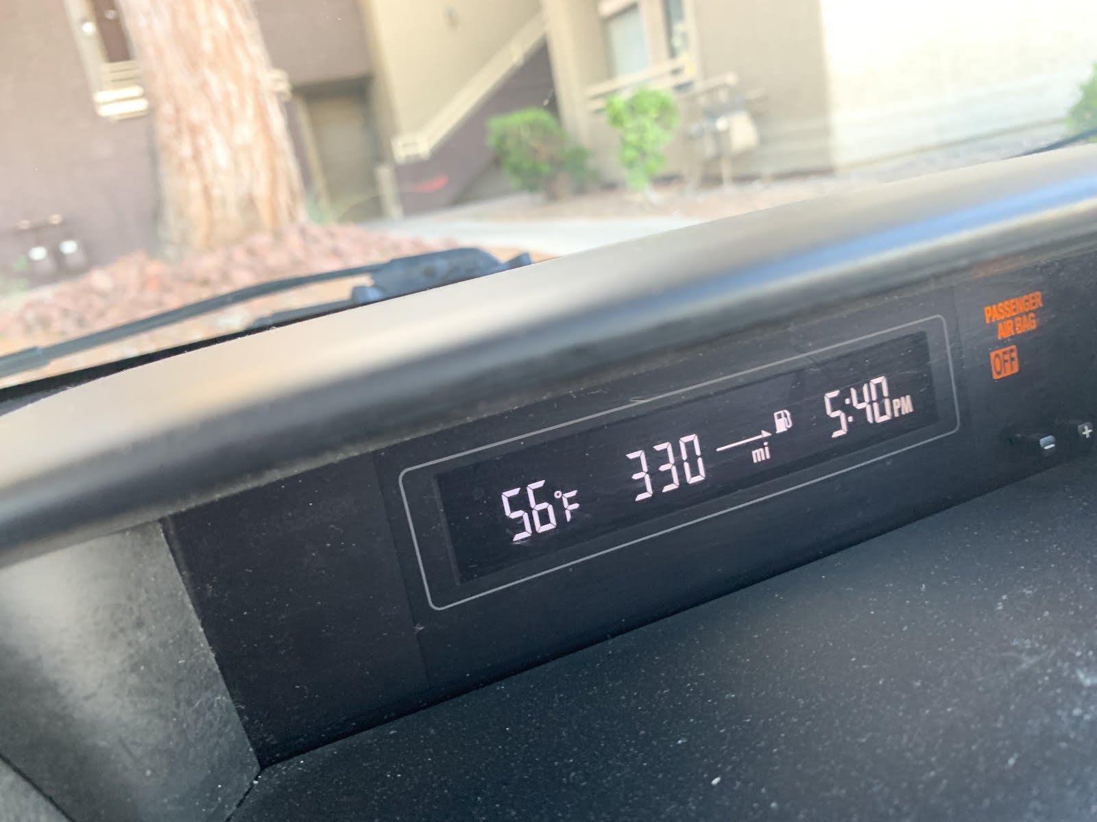Outside Temperature Gauge Car