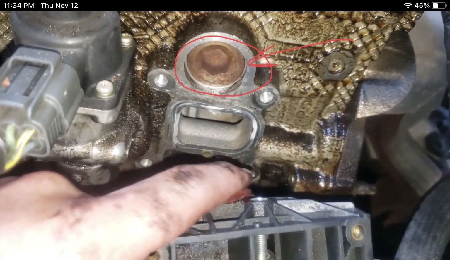 engine coolant leaking