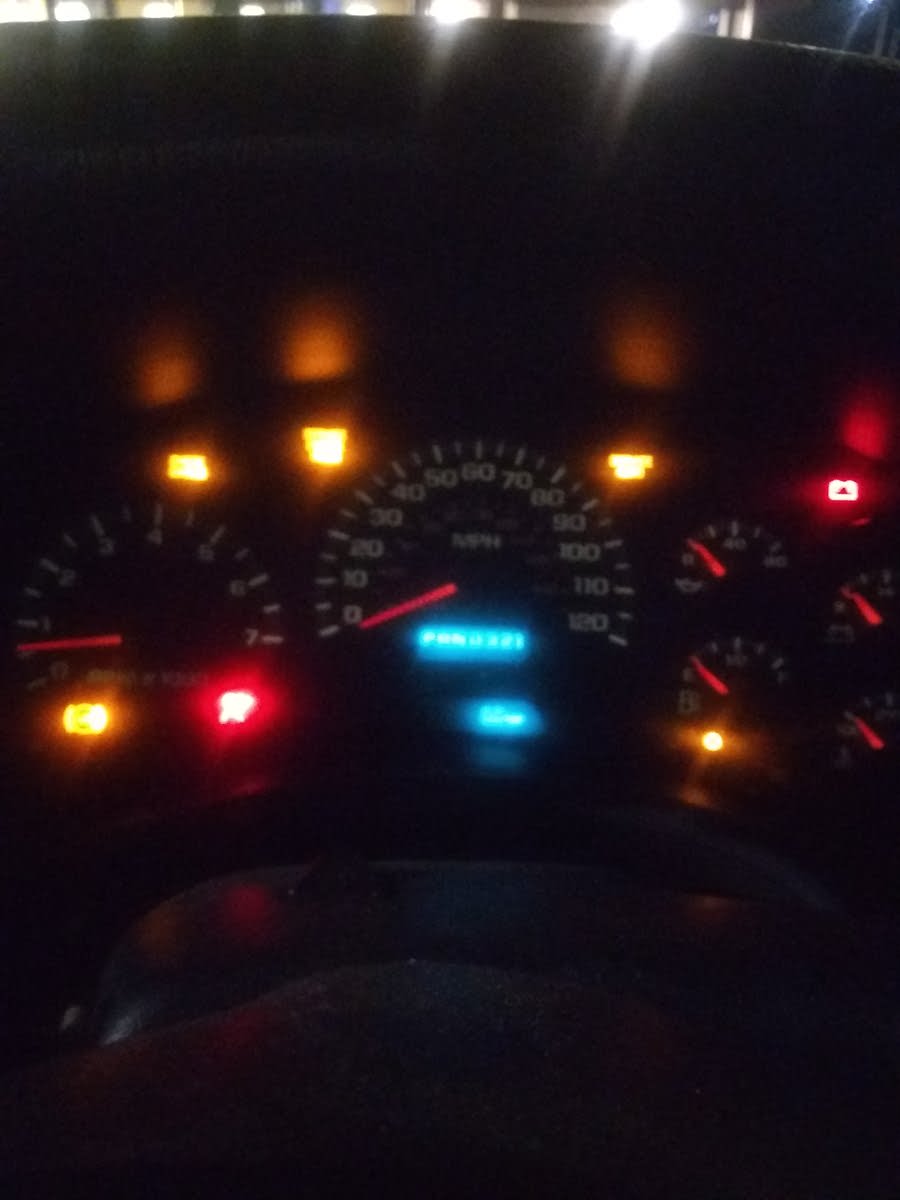 2005 Chevy Trailblazer Dash Indicator Lights