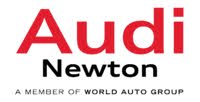 Audi Volkswagen World of Newton logo