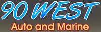 90 West Auto & Marine logo