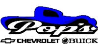 Pop's Chevrolet Buick Cadillac logo