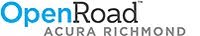 OpenRoad Acura Richmond logo