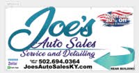 Joes Auto Sales logo