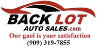 Back Lot Auto Sales logo
