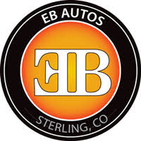 E B Autos logo
