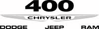 400 Chrysler Dodge Jeep Ram logo