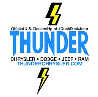 Thunder Chrysler Dodge Jeep Ram logo