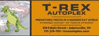 T-Rex Autoplex logo