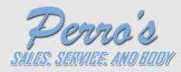 Perro's Preowned Autos logo